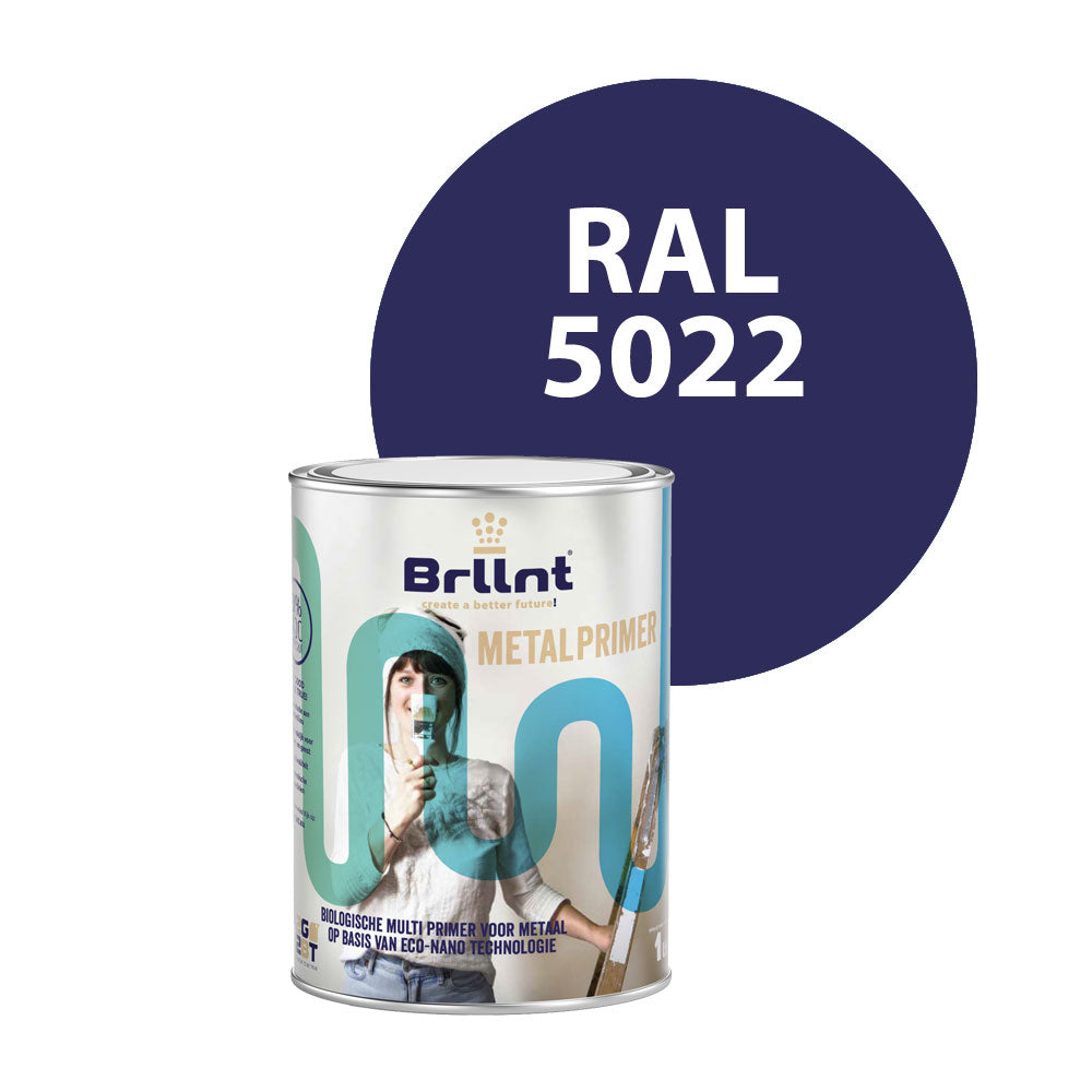 cap Bont Vloeibaar Metaal primer RAL 5022 Nachtblauw – Brllnt verf