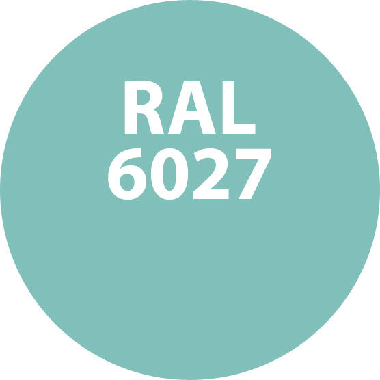 Pastelkleuren RAL 6027 Lichtgroen