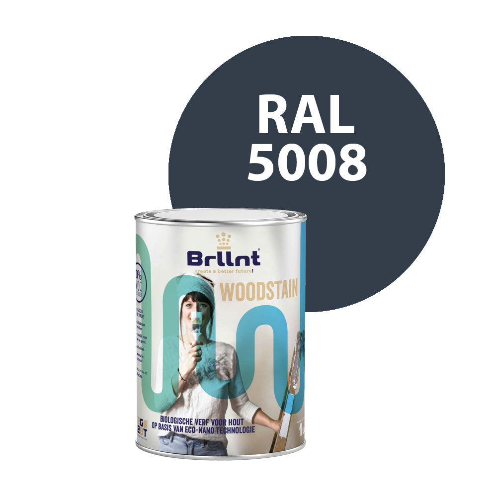 Houtbeits RAL 5008