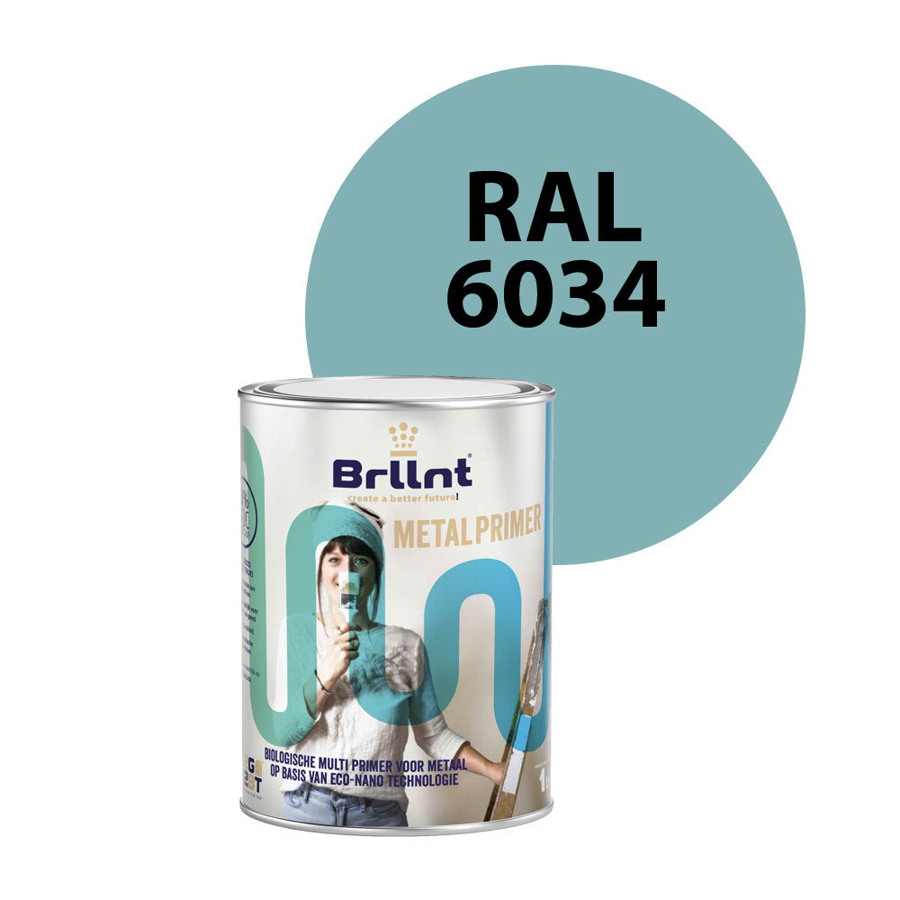 Metaal primer RAL 6034 Pastelturquoise