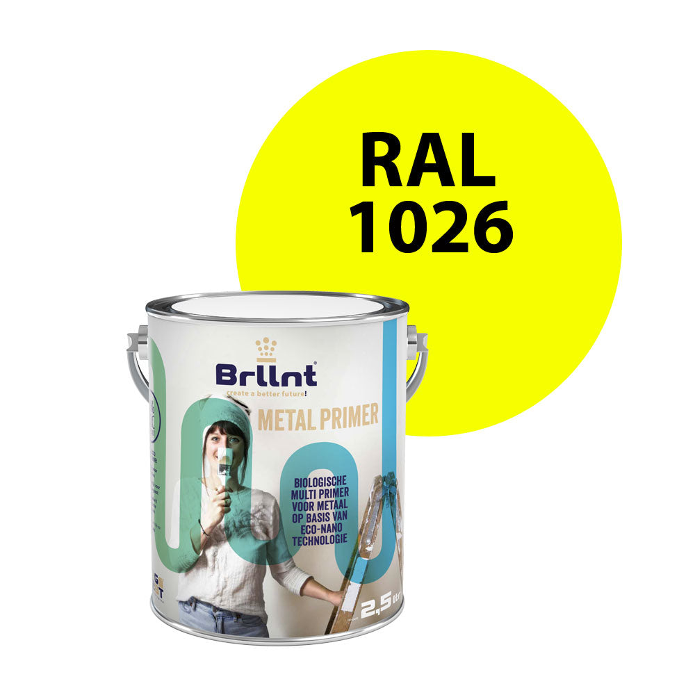 Metaal primer RAL 1026 Briljantgeel