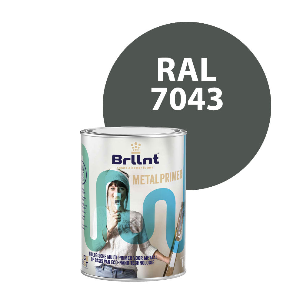Metaal primer RAL 7043 Verkeersgrijs B