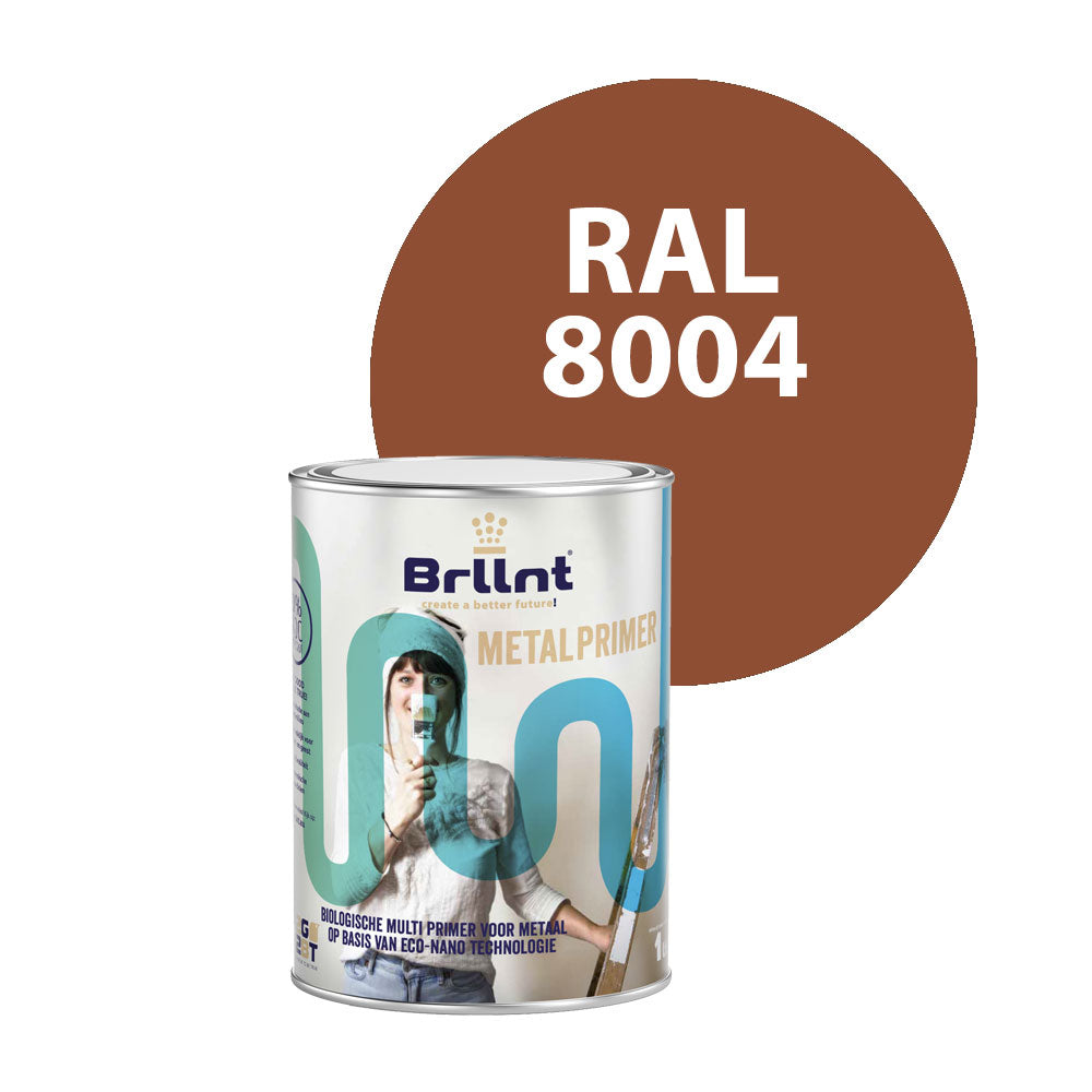 Metaal primer RAL 8004 Koperbruin