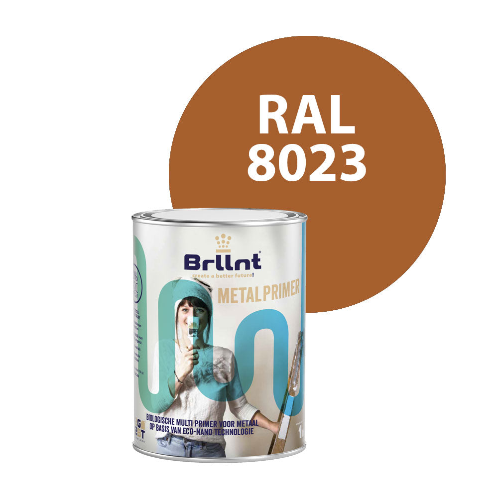 Metaal primer RAL 8023 Oranjebruin