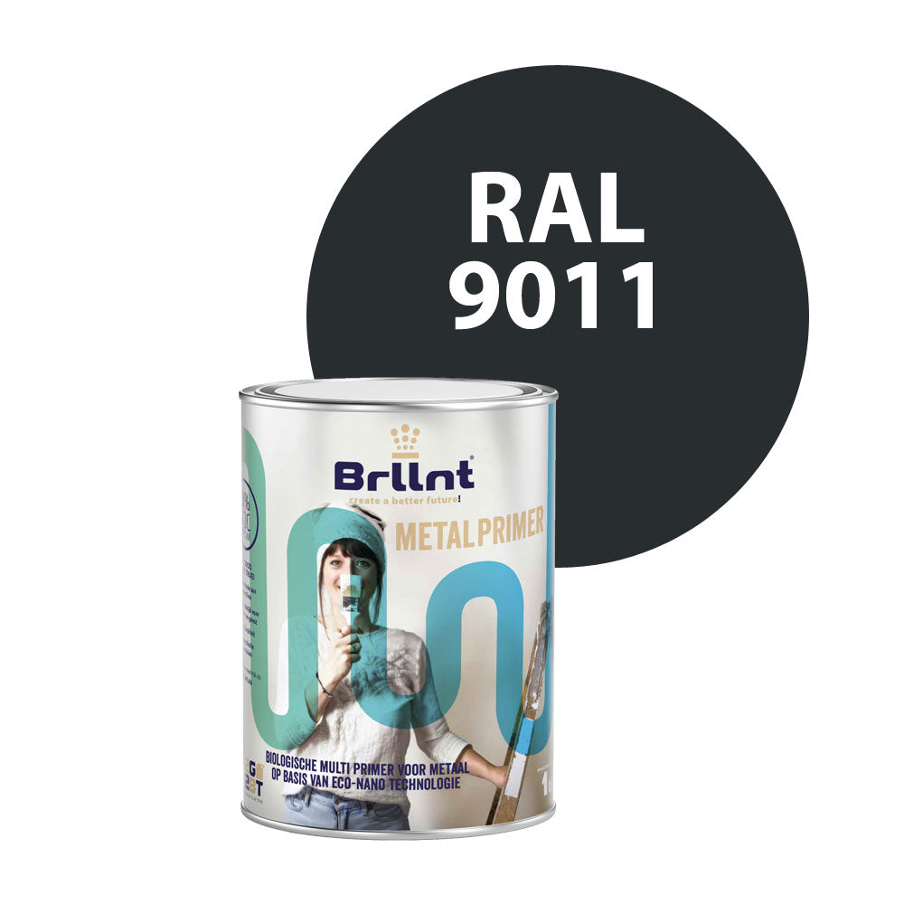 Metaal primer RAL 9011 Grafietzwart